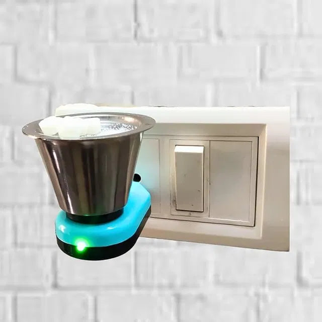 Stainless Steel Electric Incense Burner Steel Dhoop Dani and Kapoor Dani for Home Fragrance